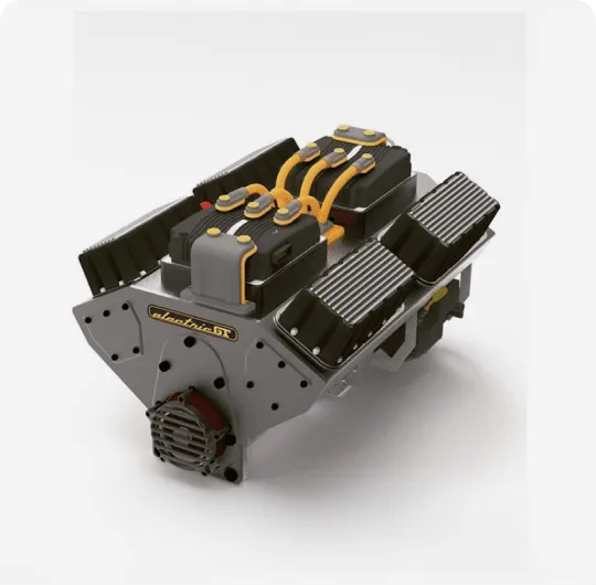 BS3 engine conversion kit manufactured by Surbhi for heavy equipment